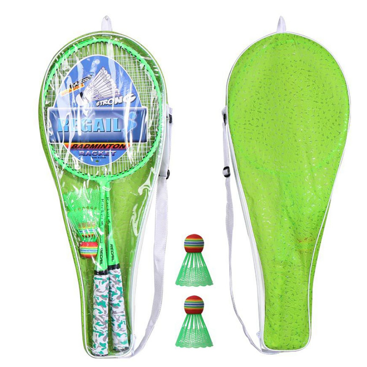 Badminton Kids - A89E-Badminton Rackets For Children,Shuttlecocks Racquet Sports