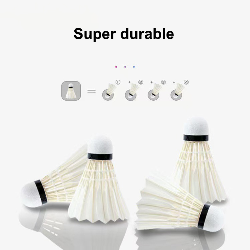 3/6Pcs Badminton Balls Shuttle - Badminton Outdoor recension och pris