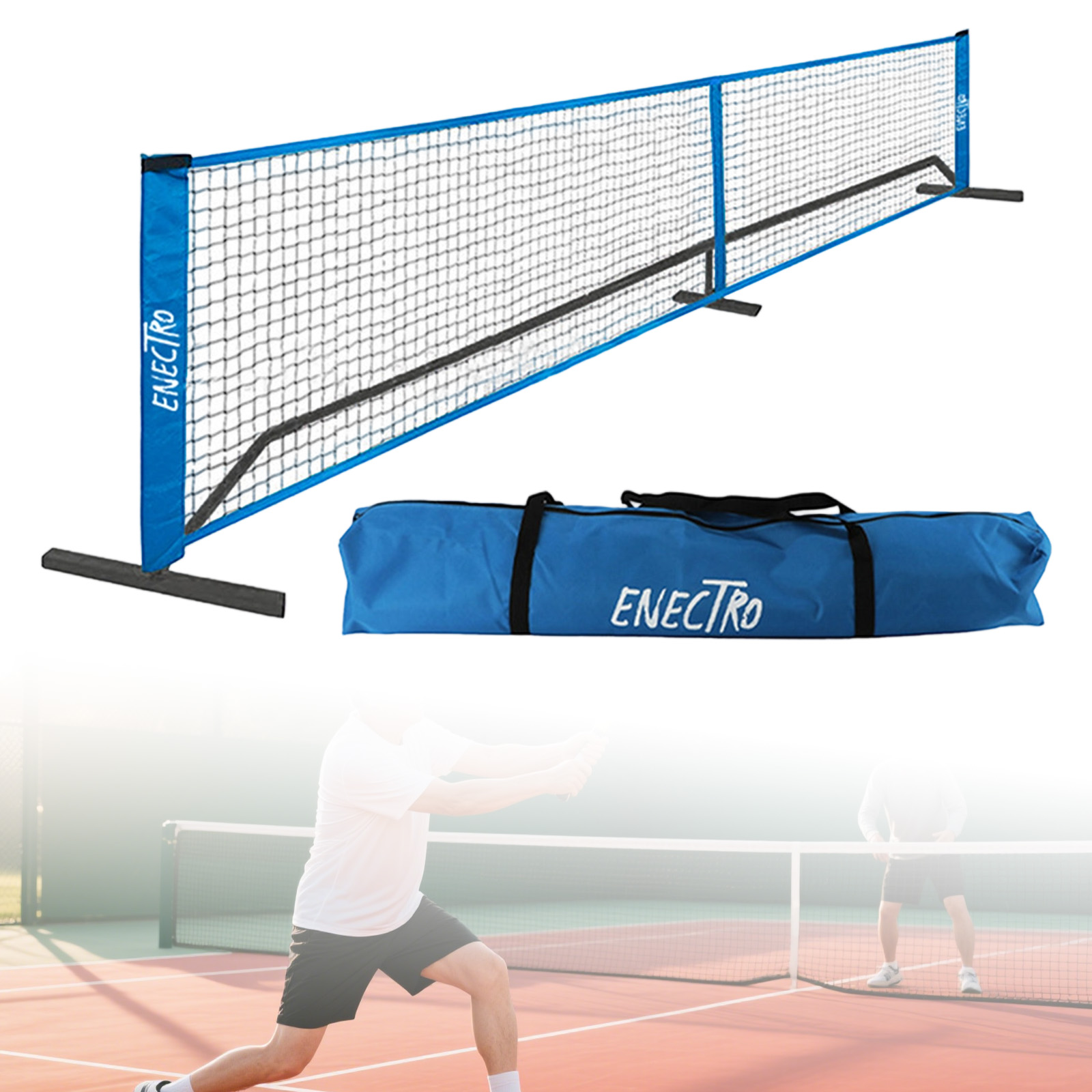 Portable Pickleball Net 6.7m 2 - Badminton Hall recension och pris