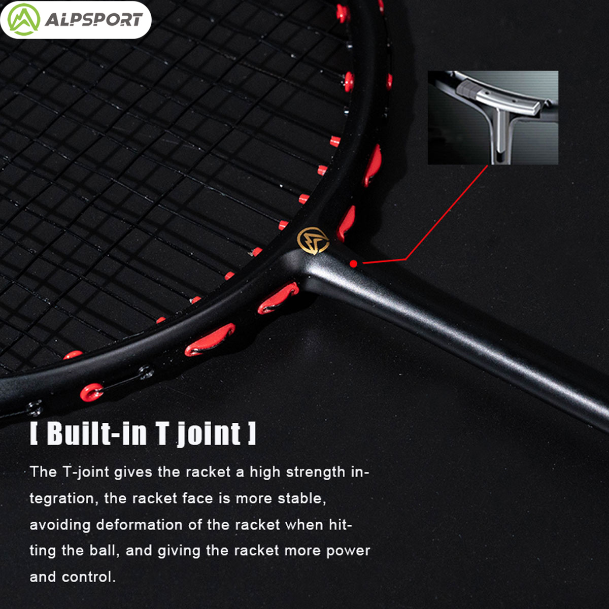 Alpsport MH-V5 5U 75g Wave Leg - Badminton Photo recension och pris