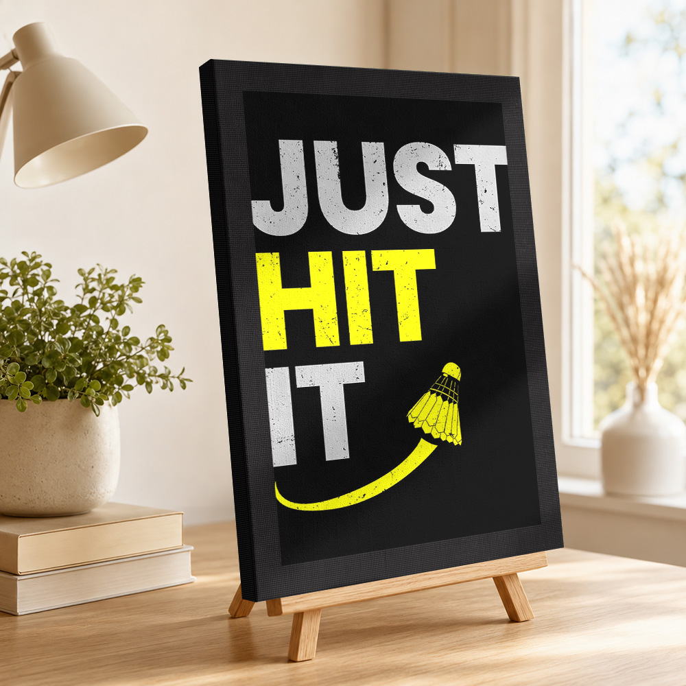 Badminton Canvas Painting Post - Badminton Photo recension och pris