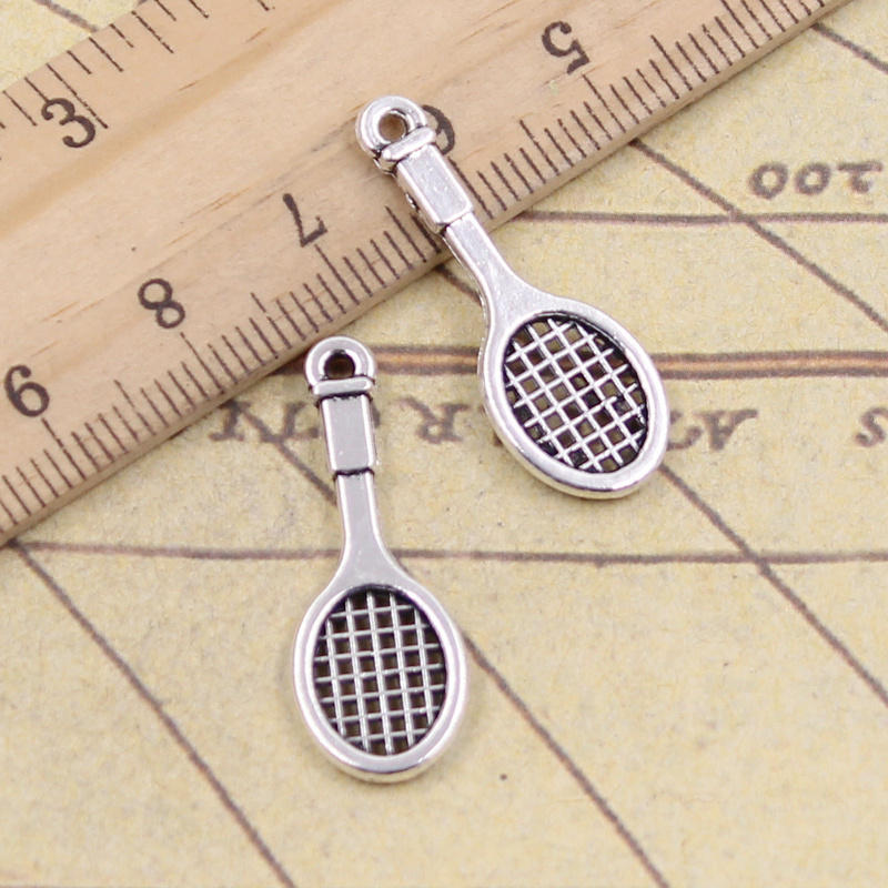 30pcs Charms Tennis Racket Bad - Badminton Photo recension och pris