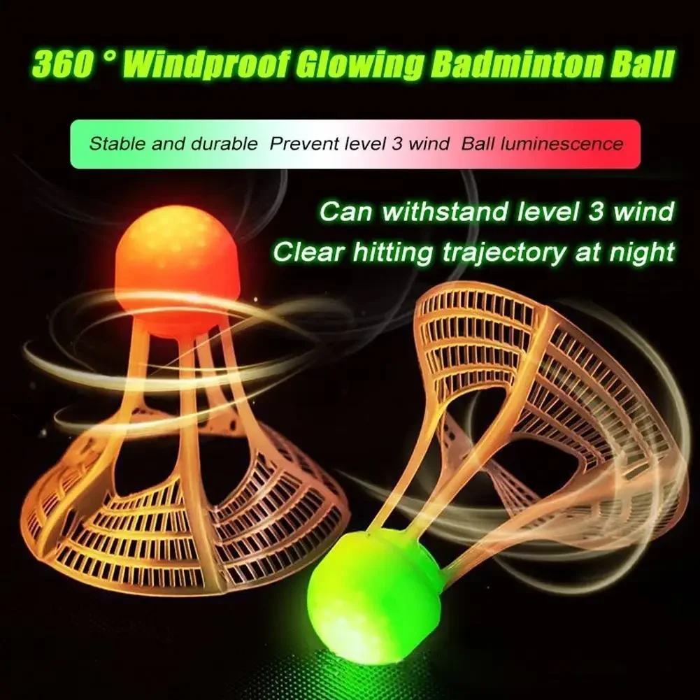 1/5pcs Glow Badminton Shuttlec - Badminton Outdoor recension och pris